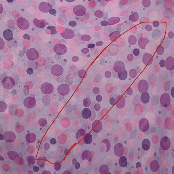 Jones NY Womens Sheer Chiffon Camisole Size XL Purple Polka Dot Fairycore Y2K - Picture 9 of 9